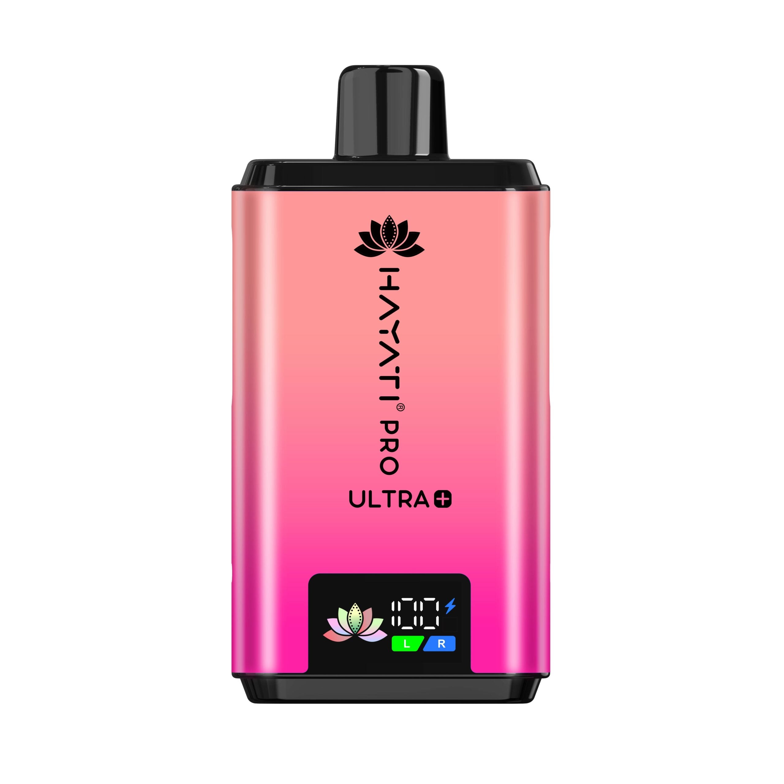 Hayati Pro Ultra Plus Strawberry Cranberry Cherry and Cherry 25k Puffs