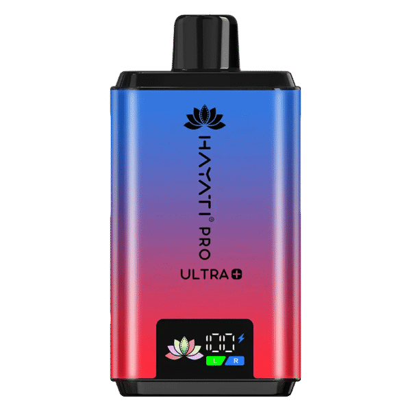 Hayati Pro Ultra Plus 25000 Blue Razz Cherry